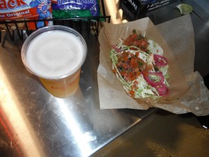 Fish-tacos-at-Marlins-Park Fish tacos at Marlins Park