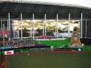 DSCF0145 Left-field windows at Marlins Park