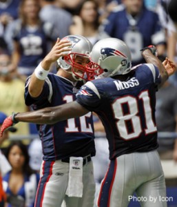 Tom Brady, Randy Moss, New England Patriots - Fantasy Football