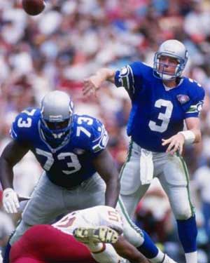 Seattle's Rick Mirer outplayed fellow rookie Drew Bledsoe, best Fantasy Rookie QBs ever