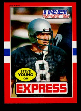 USFL Steve Young, QB, Los Angeles Express