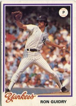 Ron Guidry 1978 Topps, Dad's Lessons
