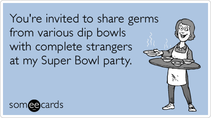 Boring Super Bowl Party someecard