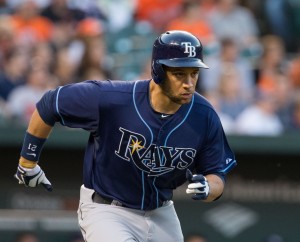 James Loney is on a historic pace that cannot be sustained. Photo by: Keith Allison.