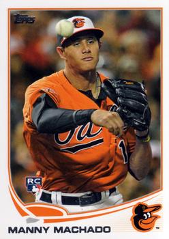 2013 Topps Manny Machado - Rookie Cards For Top 100 MLB Players