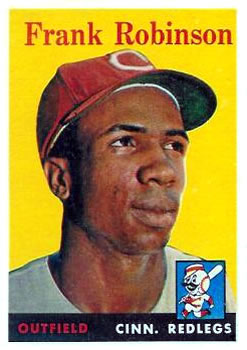 1958 Topps Frank Robinson - Best 2nd-Year Baseball Cards