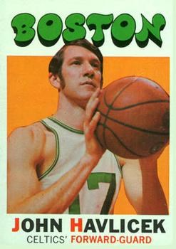 1971 Topps John Havlicek Vintage Basketball Cards