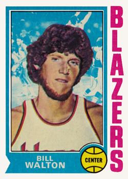1974 Topps Bill Walton Vintage Basketball Cards