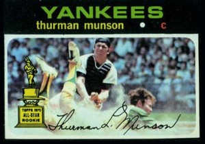 Topps 1971 Thurman Munson, New York Yankees