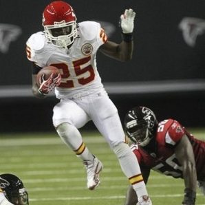 Jamaal Charles, RB, KC, Best spot to draft