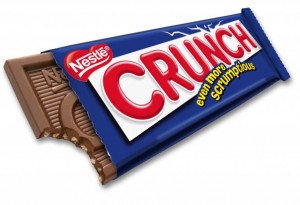 Nestle Crunch bar