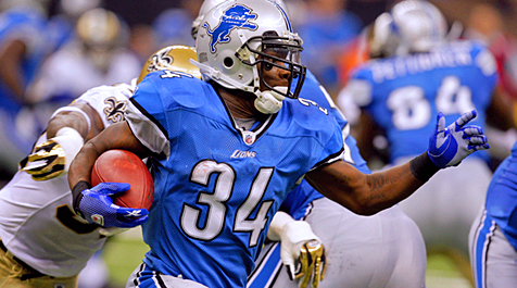 Kevin Smith, RB, Detroit - 2012 Fantasy Sleepers
