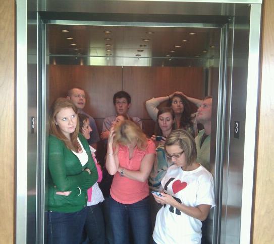 13 Most Annoying People in Your Office – People elevator