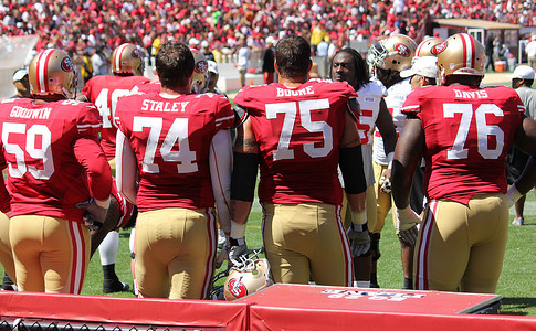San Francisco 49ers, 2013 Offensive Line Rankings