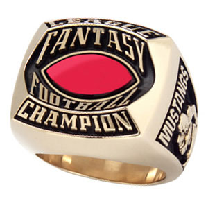 Fantasy Football Championship ring