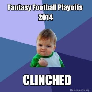 Week 14 Fantasy Football Rankings – Let the Playoffs Begin!