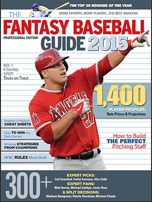 Fantasy Baseball Magazine, Guide 2015 Cover