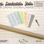 Custom Fantasy Football Draft Kit
