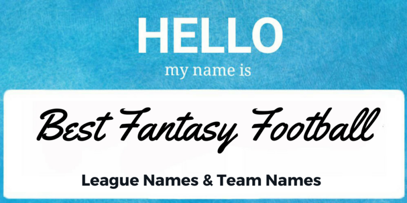 funny fantasy football league division names