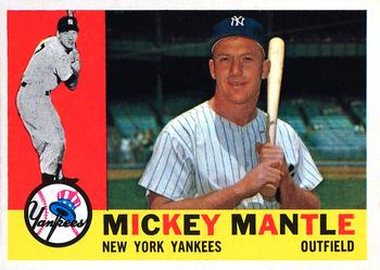 1960 Topps Baseball Mickey Mantle