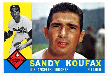 1960 Topps Baseball Sandy Koufax