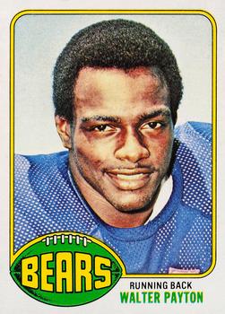 1976 Topps Walter Payton Best Football Rookie Cards