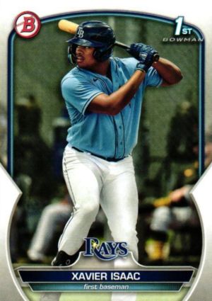 2023 Bowman Xavier Isaac Bowman 1st MLB Top 100 Prospects