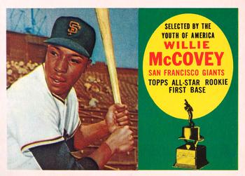 1960 Topps Willie McCovey Topps Rookie Cards