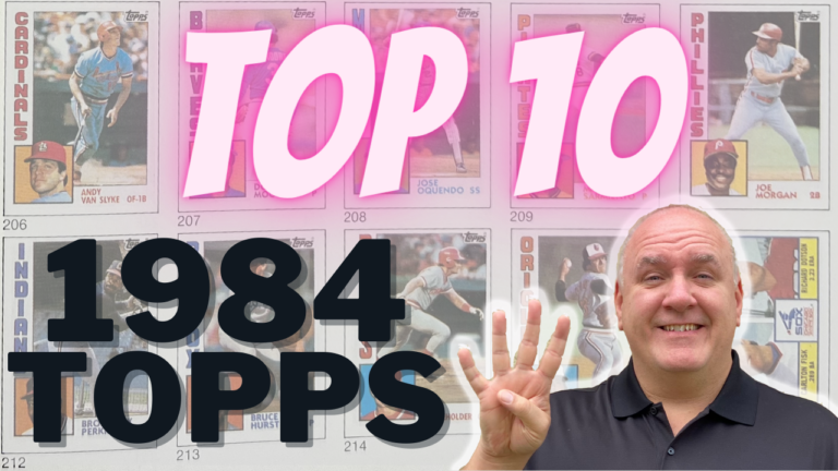 Best 1984 Topps Baseball Cards