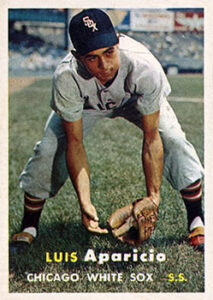 1957 Topps Luis Aparicio - Best 2nd-Year Baseball Cards