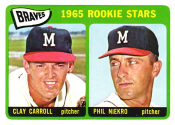 1965 Topps Phil Niekro - Best 2nd-Year Baseball Cards