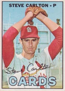 1967 Topps Steve Carlton - Best 2nd-Year Baseball Cards