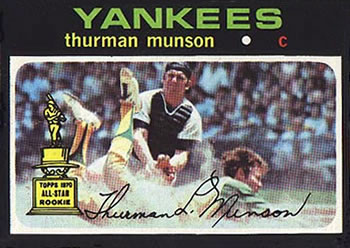 1971 Topps Thurman Munson - Best 2nd-Year Baseball Cards