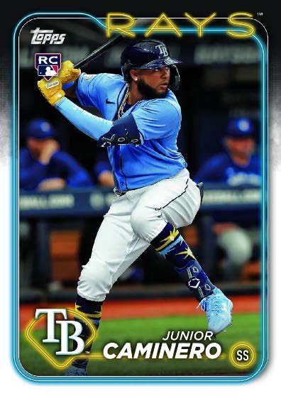 Best Rookie Cards From 2024 Topps Series 2 Baseball - Junior Caminero
