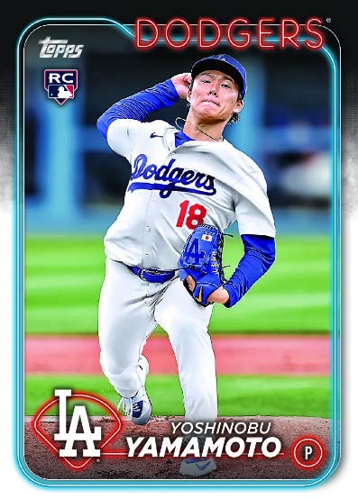 Yoshinobu Yamamoto - Best Rookie Cards For 2024 Topps Series 2 Baseball