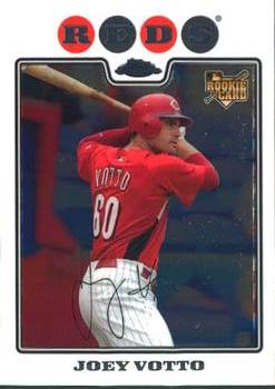 2008 Topps Chrome Joey Votto Best Topps Chrome Rookie Cards