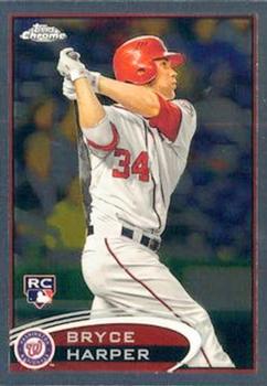 Best Topps Chrome Rookie Cards - 2012 Bryce Harper