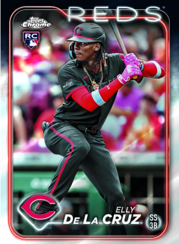 2024 Topps Chrome Rookie Cards - Elly De La Cruz