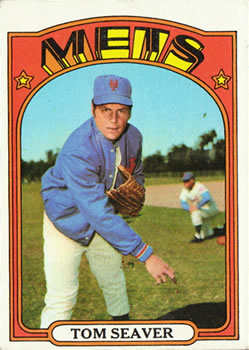 10 Tom Seaver - Best Baseball Cards From 1972 Topps Baseball