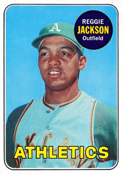 1969 Topps Reggie Jackson Most Valuable Baseball Rookie Cards