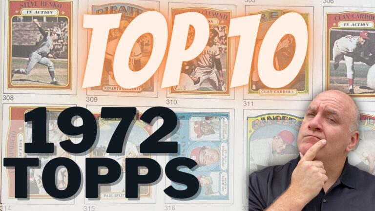 10 Best Baseball Cards from 1972 Topps Baseball