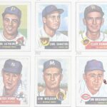 1953 Topps Top 10 Cards