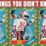 9 Things 1986 Topps Jerry Rice