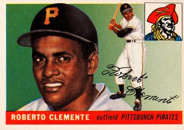 Best 1955 Topps Baseball Cards - Roberto Clemente