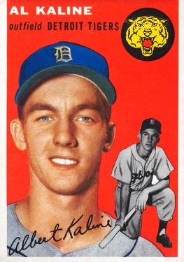 1954 Topps Baseball Al Kaline