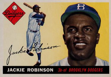Best 1955 Topps Baseball Cards - Jackie Robinson