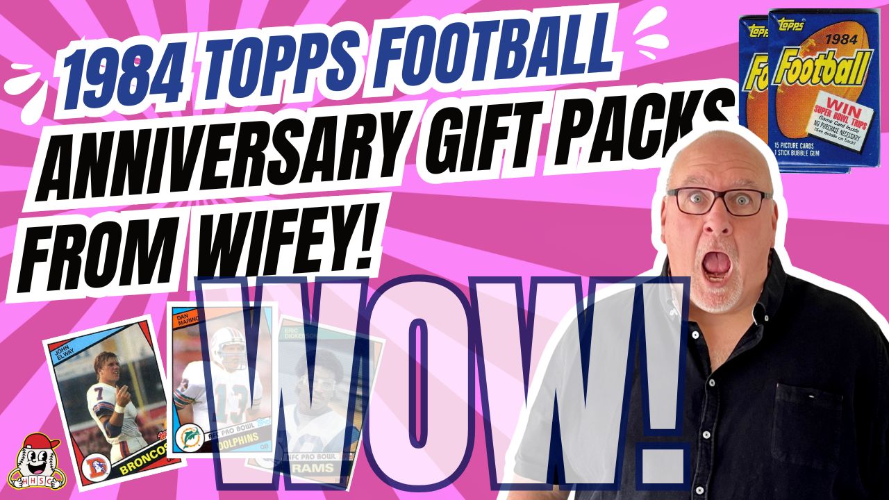 1984 Topps Football 2 packs