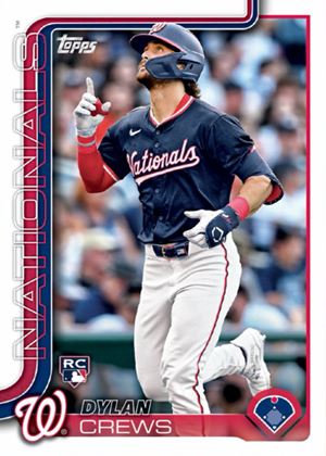 2025 Topps Series 1 Dylan Crews - Best Rookie Cards From 2025 Topps Series 1