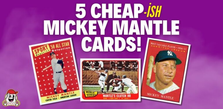 Mickey Mantle Cards 1200x628