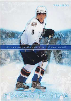 2006-07 Upper Deck Trilogy Alexander Ovechkin Frozen in Time /999